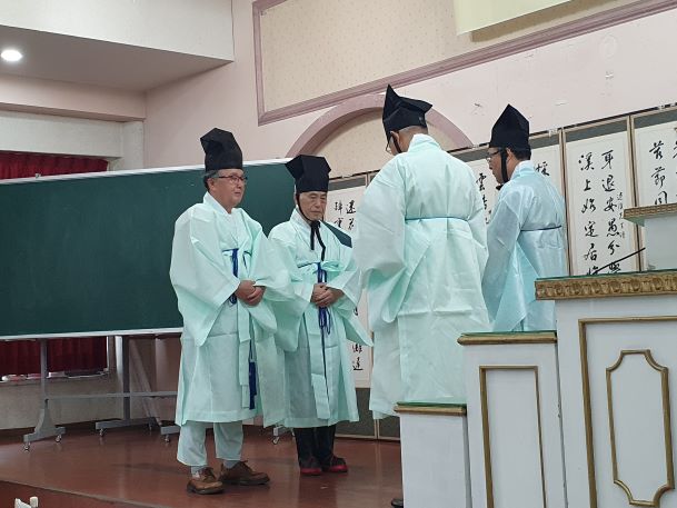 제32대 장의 의전부 수.차석 위촉장 수여
